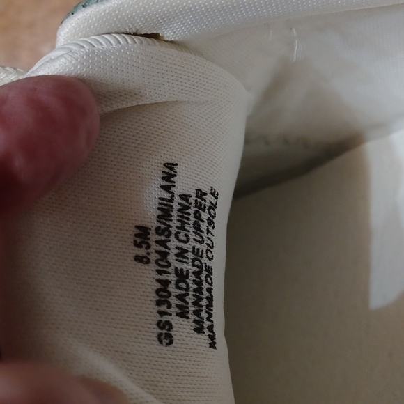 Altar'd State by Dolce Vita Women's Milana Ivory/Sage/Rose Textile Sneakers 8.5 - Picture 9 of 9